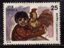 India MH 1978,Childrens Day, Two Friends, Art Painting., - Unused Stamps