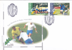 RUGBY WORLD CUP, FRANCE, 2007, COVER FDC, ROMANIA - Rugby