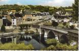 CPSM PONT D'OUILLY (Calvados) - Vue D'ensemble Et Le Pont Sur L'Orne - Pont D'Ouilly