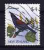 New Zealand - 1986 - $4 Native Birds/Saddleback - Used - Usados
