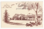 USA, DUNDEE Illinois IL, FIN N FEATHER FARM, 1960s Vintage ADVERTISING Postcard - Autres & Non Classés