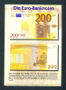 GERMANY  -  Introducing The Euro/Publicity Postcard/200 Euro  Unused As Scans - Monnaies (représentations)