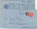 PALLANZA  /  MARCHIROLO - Cover _Lettera  R.S.I. 24.11.1943 - Imperiale Con Fasci Cent. 30 + 20 - Poststempel