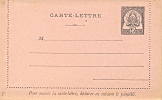 Tunisia Tunisie Postal Stationery Letter-card Carte-Lettre 25 C. Mint - Unused Stamps