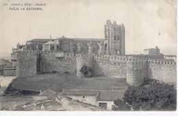 (CPA2351) AVILA . LA CATEDRAL +++ 1909 CON SELLO - Ávila