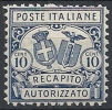 1928 REGNO RECAPITO AUTORIZZATO 10 CENT D.11 LUSSO MNH ** - RR10660 - Express Mail