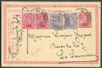 N°138(2)-139(2) En Affranchissement Complémentaire S/E.P. Carte 10 Centimes Obl. Télégraphique BLANKENBERGHE * Du 1-IX-1 - Postkarten 1909-1934