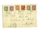 NORGE Obl.1935  N 158 172  112A Arr. SUISSE - Lettres & Documents