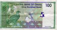 Central Bank Of Oman - One Hundred Baisa - 100 -  Animaux - Oiseaux - Oman