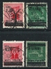 ● ITALIA - LUOGOTENENZA 1945 - Soprastampato - N.° 524 / 25 Usati, Serie Completa - Cat. ? € - Lotto N. 843 - Afgestempeld