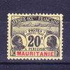 MAURITANIE TAXE N°12 Neuf Charniere Et Adhérences - Unused Stamps