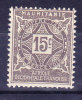 MAURITANIE TAXE N°19 Neuf Charniere Gomme Altérée - Unused Stamps