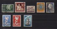 PAYS BAS : Lot 8  Timbres Dont EUROPA 1956 - 1958 - Sin Clasificación