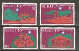 Saint Kitts 1980 Xmas Set 4 MNH - St.Kitts En Nevis ( 1983-...)