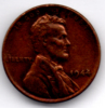 STATI UNITI 1 CENT 1944 - 1909-1958: Lincoln, Wheat Ears Reverse