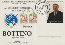 2-Politica-C.D.R-Rosario Bottino-Consiglio Comunale-Acireale - Politieke Partijen & Verkiezingen