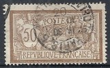 1900 FRANCIA USATO ALLEGORIA TIPO MERSON 50 CENT VARIETà CENTRO MANCANTE - FR010 - Usati