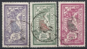 1925-26 FRANCIA USATO ALLEGORIA TIPO MERSON 3 VALORI - FR011 - 1900-27 Merson