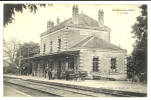 SELLES SUR CHER - La Gare, Vue Intérieure - Cachet Militaire Romorantin - Selles Sur Cher