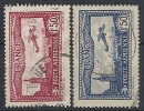 1930 FRANCIA USATO POSTA AEREA VEDUTA DI MARSIGLIA - FR080 - 1927-1959 Oblitérés