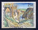 MONACO  N° 971 Oblitéré - La Maison Du Pendu De Paul Cézanne - Gebruikt