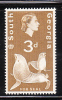 South Georgia 1963-69 QE Seal 3p MNH - Südgeorgien