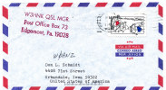 USA Air Mail Cover Philadelphia 3-10-1985 - 3c. 1961-... Lettres