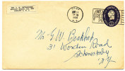 USA Postal Stationery Cover Troy 11-10-1956 - 1941-60