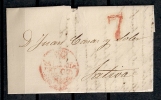 PREFILATELIA, AÑO 1840, VALENCIA DEL CID Nº 22, CARTA COMPLETA - ...-1850 Prephilately