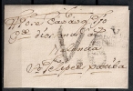 PREFILATELIA, VICH Nº 6 COLOR NEGRO, ENVUELTA CIRCULADA EN 1800 - ...-1850 Prephilately