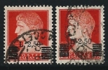 ● ITALIA - LUOGOTENENZA 1945 - Soprastampato - N.° 523 Usati, Serie Completa - Cat. ? € - Lotto N. 861 - Usati