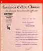 GRAINES D'ELITE CLAUSE  Document Année 1936  Venant  Du Dépositaire DUFEUTRELLE  Rue Des Vergeaux AMIENS X - Agricoltura