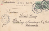 Danemark - Carte Postale Taxée De 1902 - Oblitération Klampenborg - Brieven En Documenten