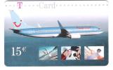 Deutschland - T-Card - Hapag Lloyd - Flugzeug - Avion - Airplane - Plane - Tui Fly - T-Pay Micro-Money