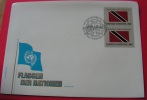 ==UNO NY FDC FLAG 1981 - Brieven En Documenten