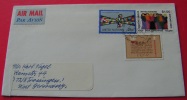 ==UNO NY  FDC 1978 BRIFE AIR MAIL - Lettres & Documents