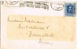 Carta MADRID 1925 A Alemania - Storia Postale