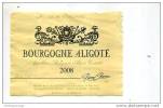 BOURGOGNE ALIGOTE 2008 PIERRE CHANEAU DECOLLE - Bourgogne
