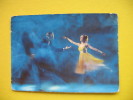 Dancing,blue Postcard - Tanz