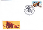 POLAR PHILATELY, MAMMOUTH, 2004, SPECIAL COVER, OBLITERATION CONCORDANTE, ROMANIA - Elefanten