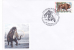 POLAR PHILATELY, MAMMOUTH, 2004, SPECIAL COVER, OBLITERATION CONCORDANTE, ROMANIA - Elefanten