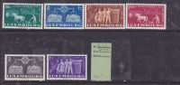 LUXEMBOURG N° 443/448 EN FAVEUR DE L'EUROPE UNIE NEUF SANS CHARNIERE - Unused Stamps