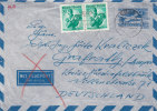 Autriche - Aérogramme De 1952 - Avions - Fruits - Raisins - Oblitération Graz - Valeur 30 Euros - Covers & Documents