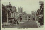 "The Market Square, Wells",   C1915.       So-97 - Wells