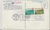 =UNO NY FDC 1962    120,121 - Lettres & Documents