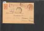 RUSSIE - CARTE ENTIER POSTAL CENSUREE  POUR LA SUISSE - VOIR IMAGE POUR LES DETAILS - Storia Postale