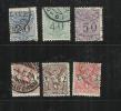 ITALIA REGNO ITALY KINGDOM 1924 SEGNATASSE TASSE POSTAGE DUE TAXES PER VAGLIA SERIE COMPLETA COMPLETE SET USATA USED - Taxe