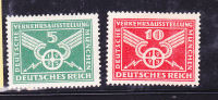 ALLEMAGNE N° 363/364 EXPOSITION NATIONALE DES TRANSPORTS A MUNICH NEUF SANS CHARNIÈRE - Unused Stamps