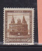 ALLEMAGNE N°438 50P + 40P BRUN LUBECK NEUF SANS CHARNIERE - Ongebruikt