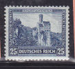ALLEMAGNE N°465 25P + 10P BLEU CHÂTEAU DE LIECHTEINSTEIN NEUF SANS CHARNIERE - Unused Stamps